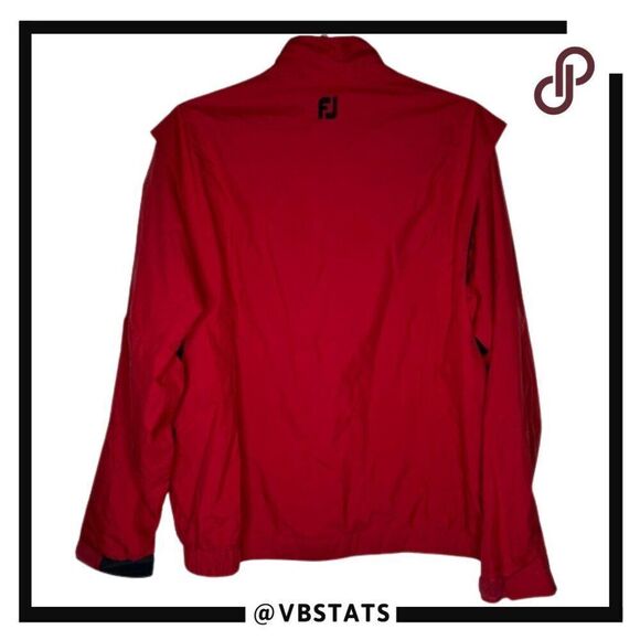 FootJoy‎ DryJoys Red Golf All Weather Jacket in Size XL - Picture 2 of 7